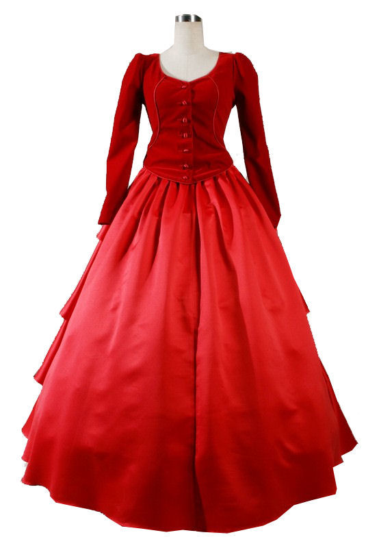 Ladies Victorian Day Costume Size 18 - 20 Image